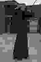 Lacivert Üst Pul Payet Alt Krep Tesettür Abiye 6502497.02 Lacivert