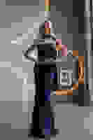 Lacivert Üzeri Taş İşleme Detaylı Kuşak Bağlama Detaylı Straplez Abiye 08011801.02 Lacivert