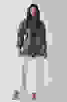 Leopar Bel Büzgü Detaylı Kapüşonlu Leopar Desenli Trençkot 3971012.53 Leopar