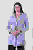 Mavi Belden Bağlamalı Kot Ceket 0809020.16 