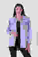 Mavi Çıtçıtlı Zincir Püskül Detaylı Kot Ceket 0806208.16 