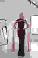 Mürdüm Boyundan Takma Tül Detaylı Straplez Pul Payet Abiye 9705683.21 Mürdüm