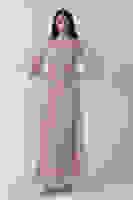 Pudra Beli Toka Aksesuarlı Bisiklet Yaka Tesettür Abiye 6502493.79 