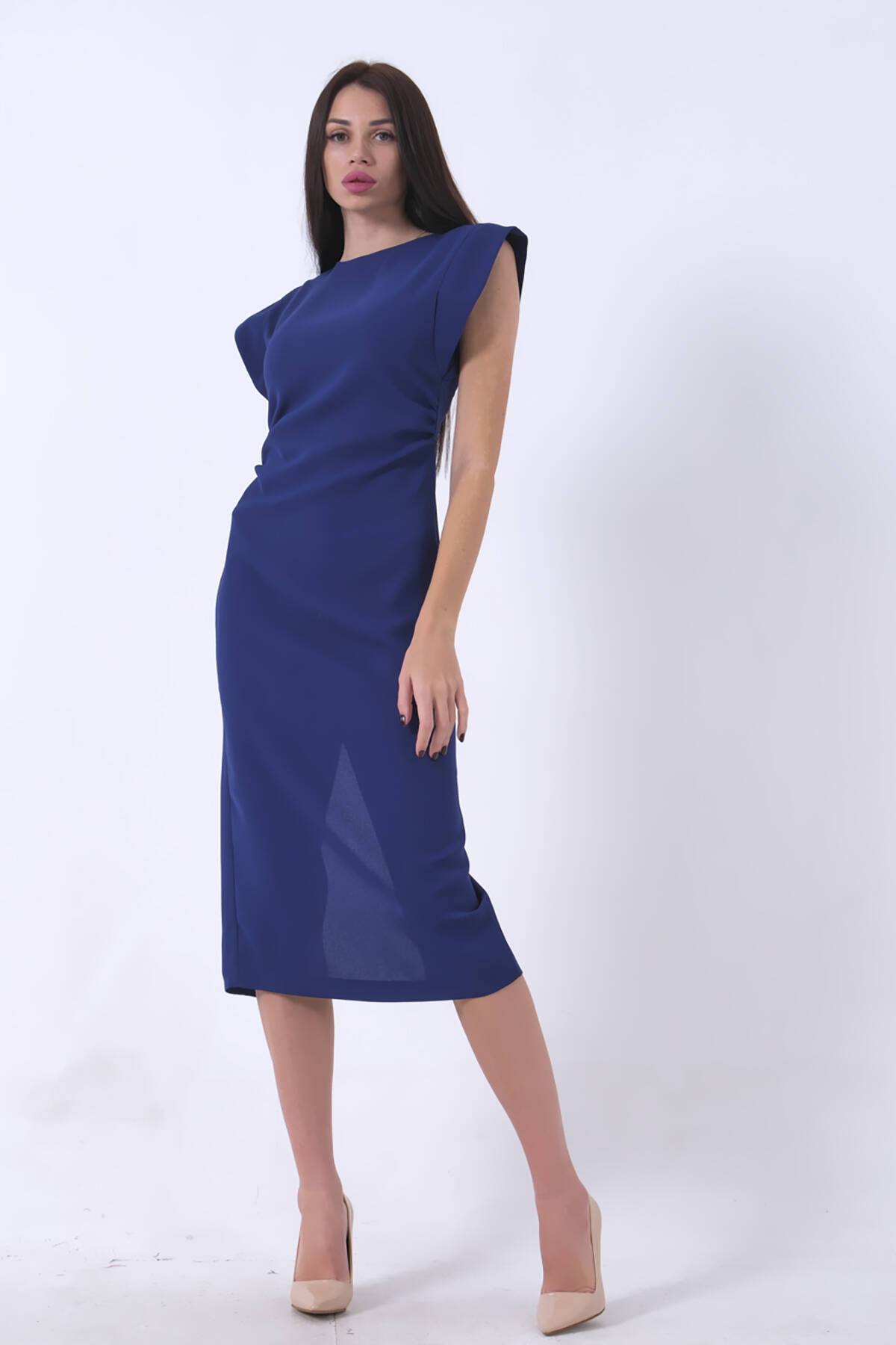 Saks Büzgülü Elbise 0104022.26 