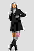 Siyah Astarlı Düğme Kapamalı Blazer Ceket 0105123.01 