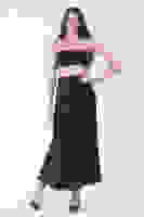 Siyah Bel Lastikli Saten Etek 3979463.01 