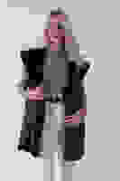 Siyah Biker Deri Yelek 31070181.01 Siyah