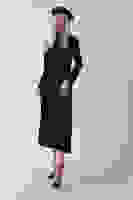 Siyah Eteği Pilise Detaylı Elbise 3975495.01 Siyah