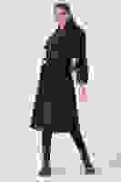 Siyah Kapitone Detaylı Kaban 44510337.01 