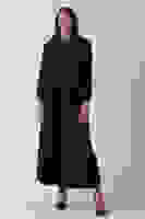 Siyah Sarı Petek Motifli Etekli Takım 4577253.01 Siyah