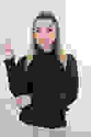 Siyah Transparan Bluz 4202555.01 Siyah