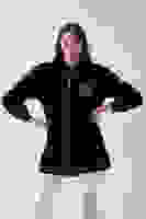 Siyah Üzeri Taş Detaylı Yandan Cepli Peluş Hırka 4701420.01 Siyah