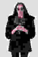 Siyah Uzun Lolita Kürk Kaban 31050729.01 Siyah