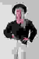 Siyah V Yaka Beli Lastikli Triko Kazak 46892623.01 Siyah