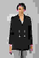 Siyah Vatkalı Astarlı Ceket 3971156.01 