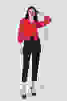 Siyah Yüksek Bel Pantolon 03030062.01 