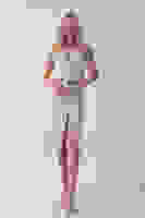 Taş Düğmeli Crop Deri Yelek 0103001.50 