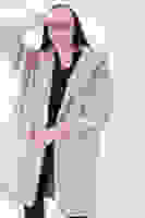 Taş Gold Düğmeli Kapüşonlu Yün Peluş Kaban 44510388.50 Taş