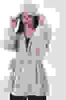 Taş Önü Kapamalı Seyyar Kemerli Peluş Ceket 0105140.50 