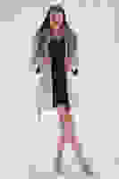 Taş Seyyar Kürklü Çift Cepli Kaşe Kaban 0108080.50 