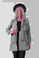 Vizon Bilek ve Omuz Apolet Detaylı Kemerli Düğme Kapamalı Trenç 4200829.34 Vizon