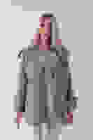 Yeşil Yandan Cepli Omuz Apolet Detaylı Trenç 422234.07 Yeşil