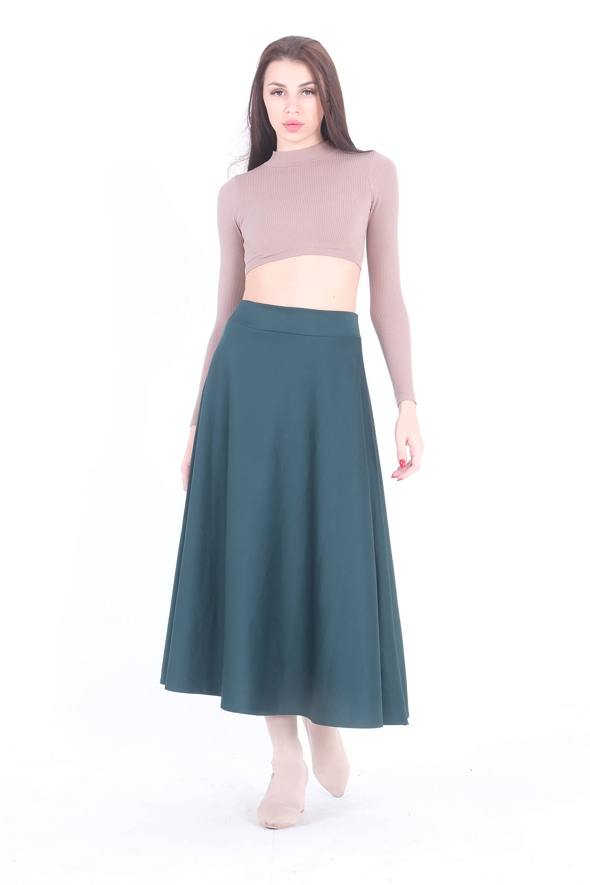 Zümrüt A Kesim Scuba Etek 4591006.123 - Ardanewline