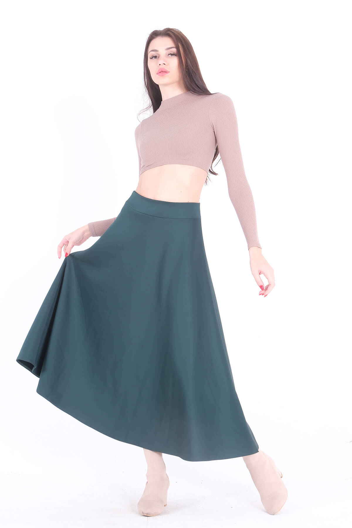 Zümrüt A Kesim Scuba Etek 4591006.123 - Ardanewline (1)