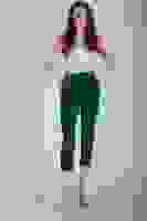 Zümrüt Geniş Kemerli Bilek Paça Klasik Pantolon 0303553.123 