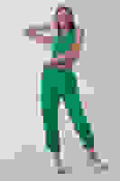 Zümrüt Keten Yelekli Takım 0106321.123 