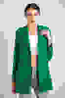 Zümrüt Klasik Yaka Astarsız Ceket 0105106.123 