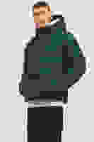 Zümrüt Logo Baskili Kapüsonlu Puffer Mont 77724K12238849.123 