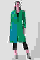 Zümrüt Önü Tek Düğmeli Belden Bağlamalı Kap 0809022.123 